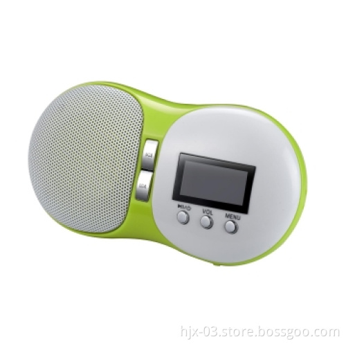 Mini Peanut Speaker with FM Radio